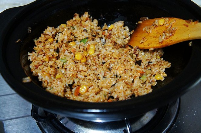 香菇小酱炒米饭