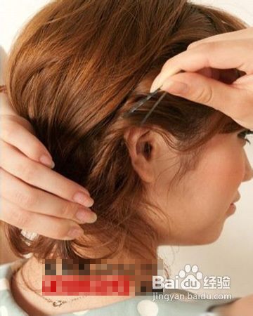 短发梨花头盘发清凉盘发打造夏日活力