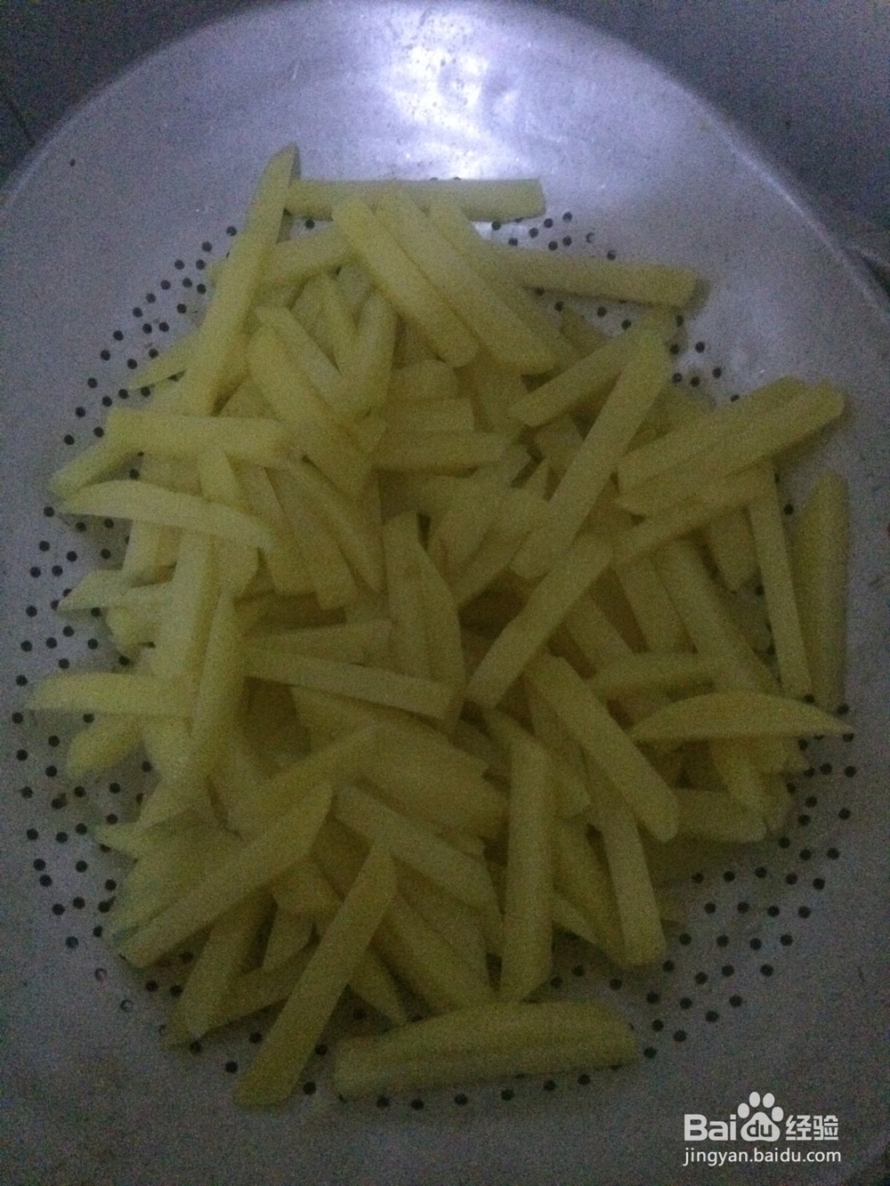 如何制作肯德基薯条