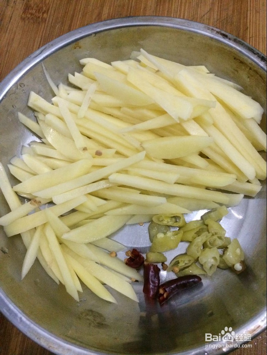 泡椒土豆丝的做法