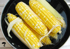 桂花蜂蜜酿甜玉米