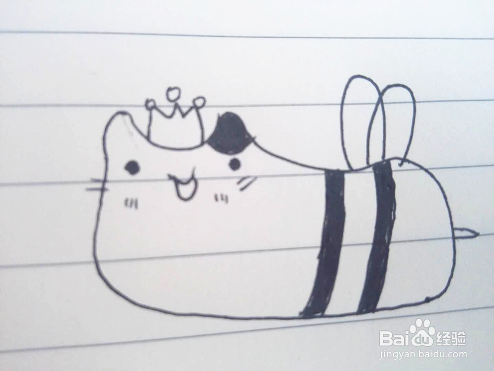 简笔画之卡通人物经验分享三