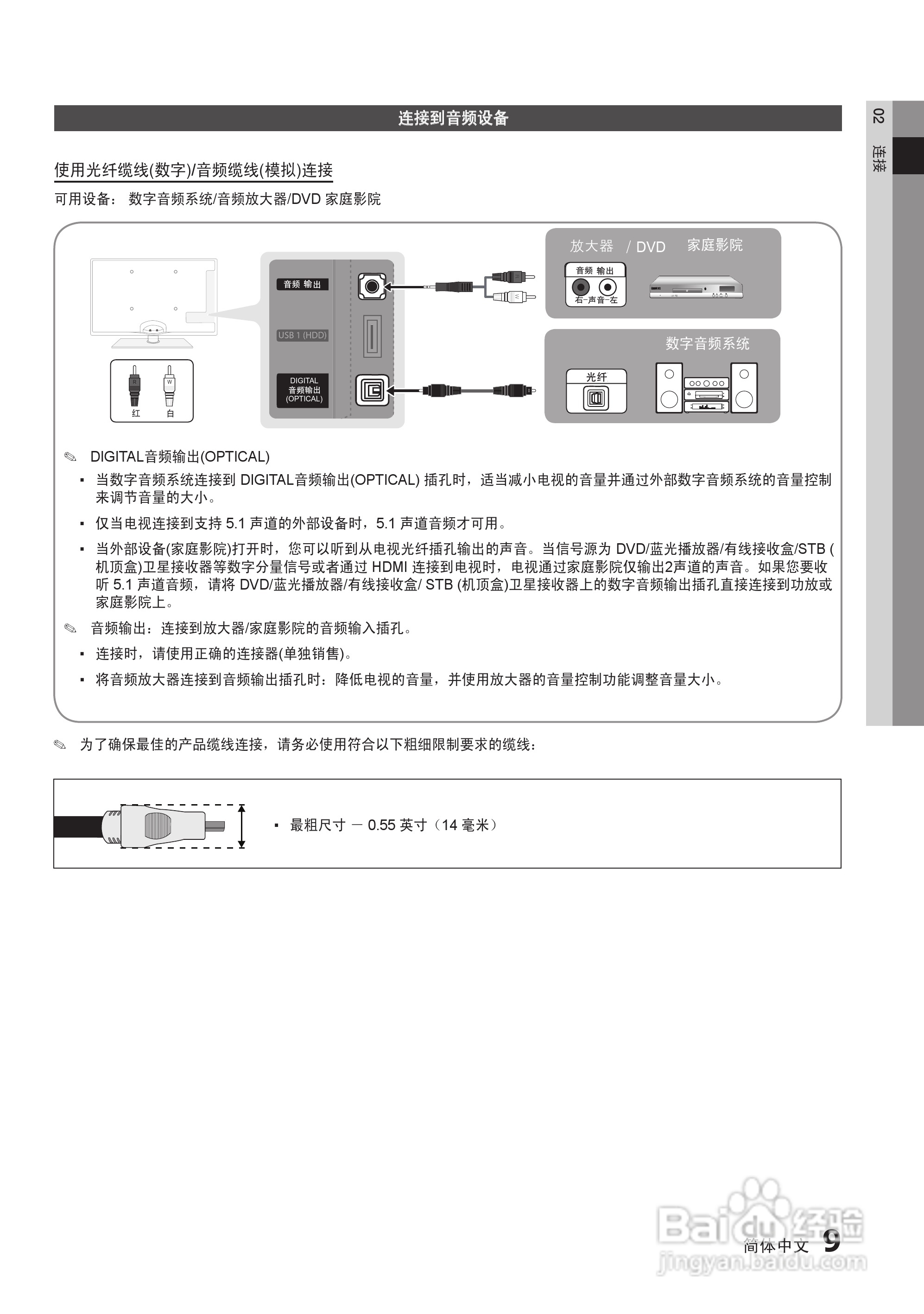 三星UA37C5000QR液晶彩电使用说明书:[1]