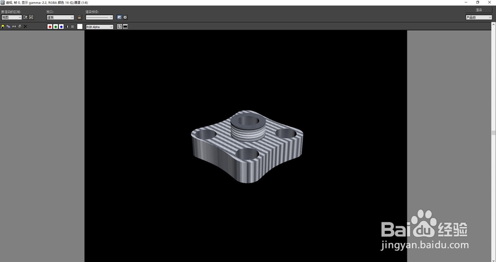 3ds max2012制作机械零件