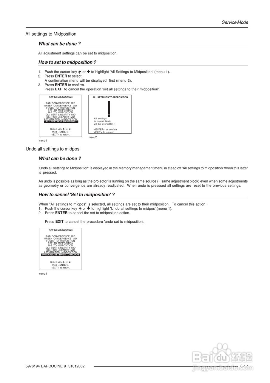 Barco巴可 Cine 9投影机说明书:[9]