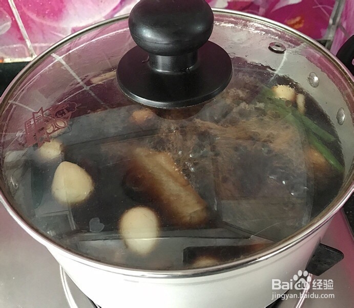 鹌鹑蛋卤鸭四件的做法