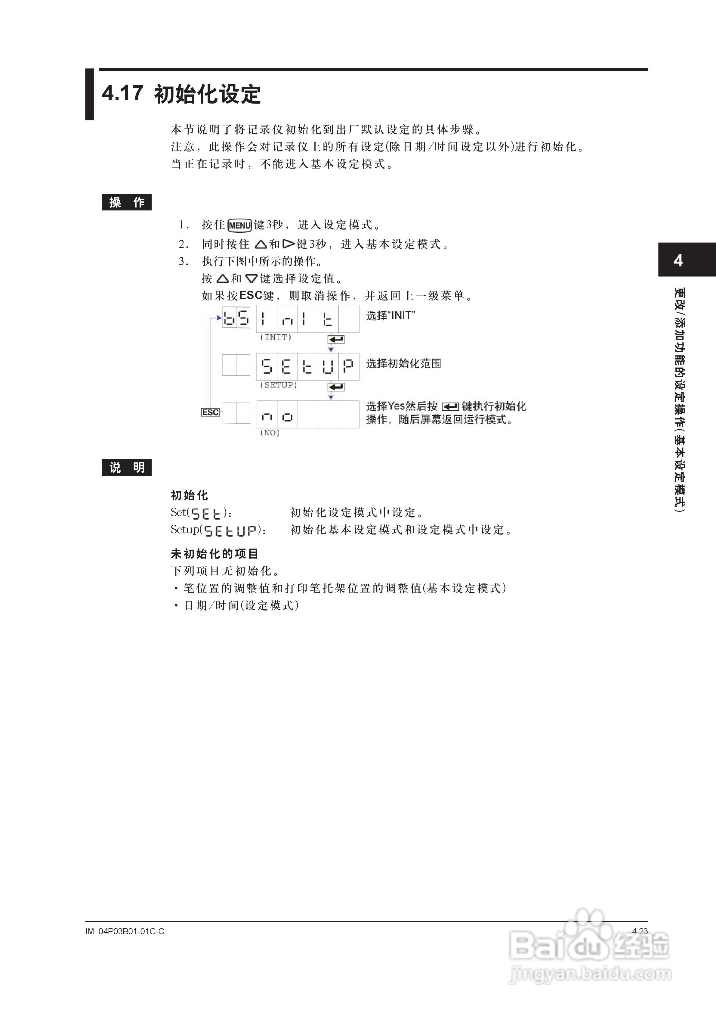 YOKOGAWA SR10001有纸记录仪使用说明书:[9]