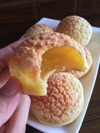 美味的酥皮泡芙