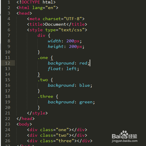 CSS中浮动的介绍