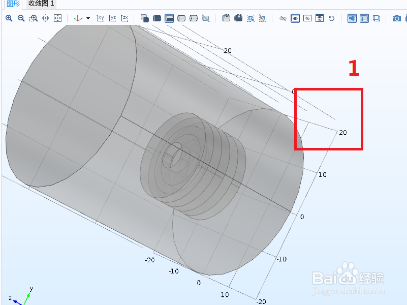 comsol图形中格点显示和隐藏的两种方法