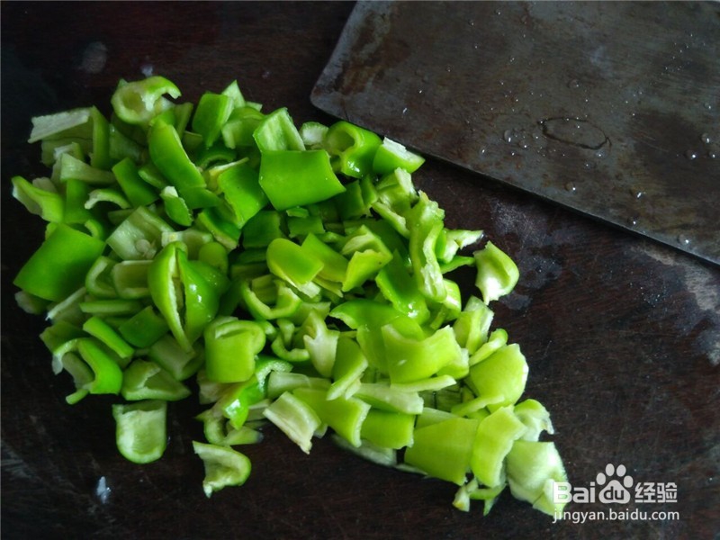 家常菜毛豆炒虾米