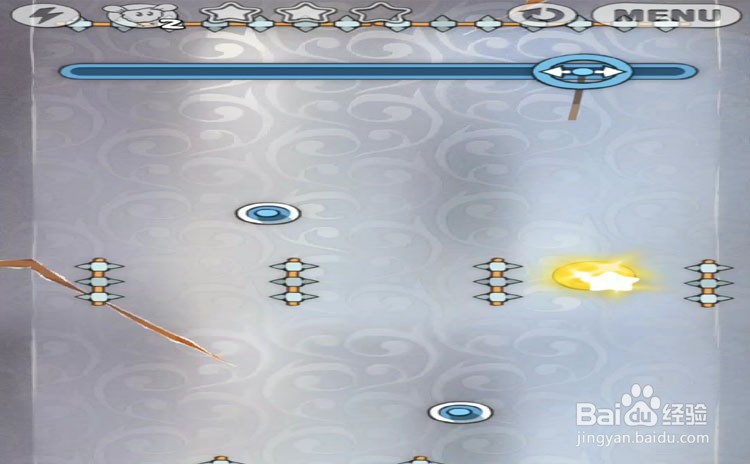 手机游戏割绳子level3-6、level3-7三星攻略