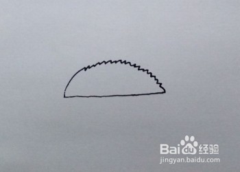 简笔画：刺猬