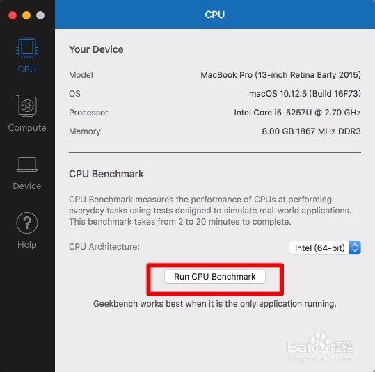 MacBook Pro如何跑分跑分测试