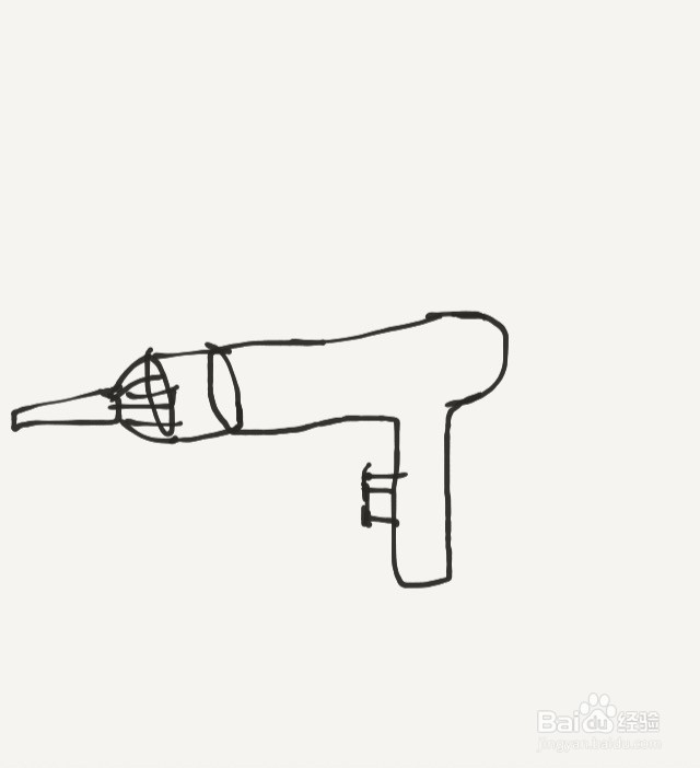 涂鸦系列之如何画家用电磨机