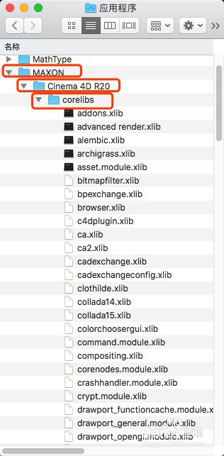 Mac 安装C4DR20.dmg