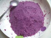 让宝宝越吃越聪明的紫薯果仁球