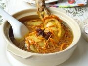 教你做虫草花炖鸡腿