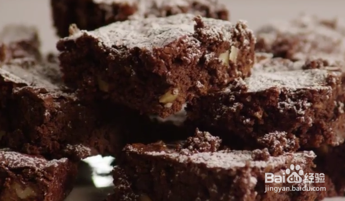 布朗尼的简单做法。