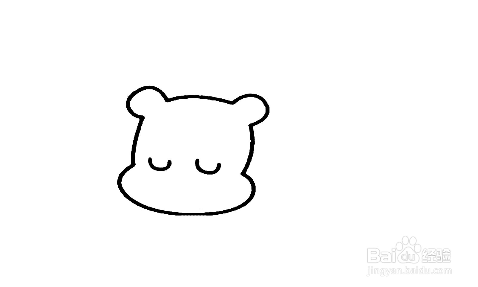 如何画出一只河马简笔画？