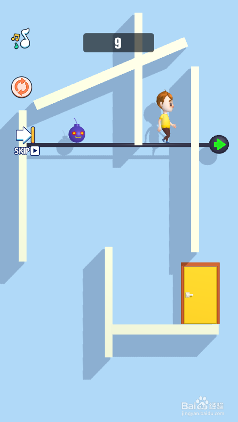 Man On The Edge的Level 9怎样通关？