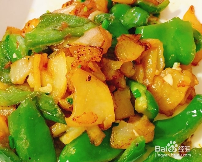 不一样的青椒土豆片