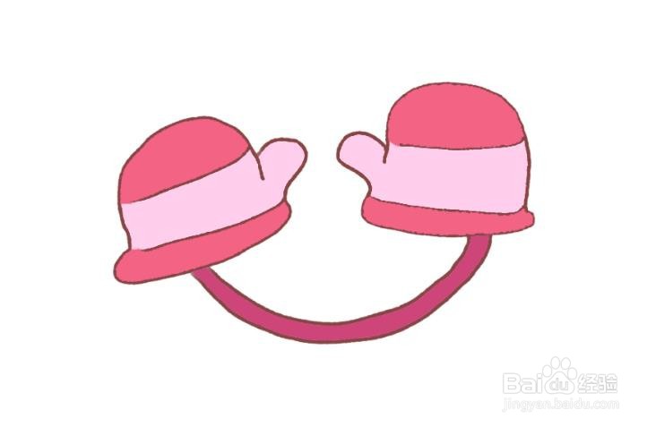 sketchbook怎么画一双手套