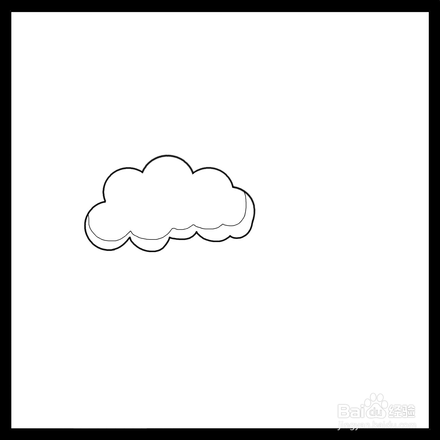 怎么画小绵羊简笔画(儿童简笔画)