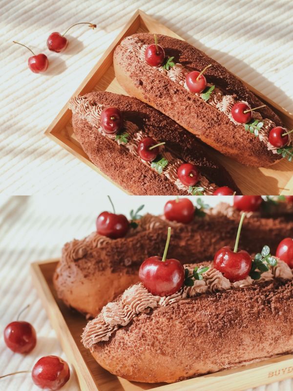 魔法巧克力黑森林面包