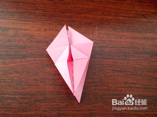 百合花折纸教程