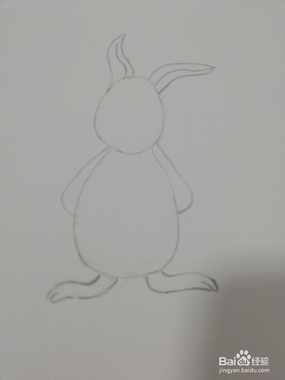 如何画只忧郁兔