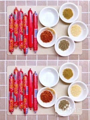 小时候的味道-炸火腿肠