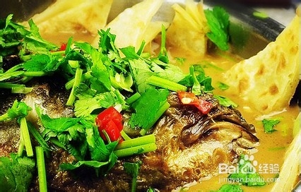 美味鱼头泡饼的做法