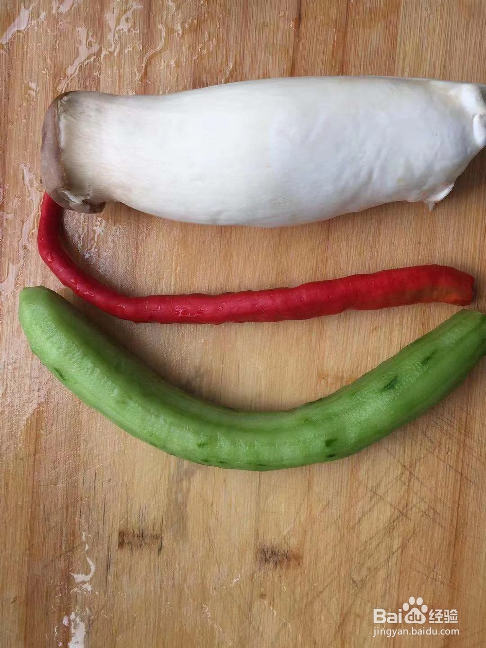 极味家常菜：杏鲍菇炒黄瓜