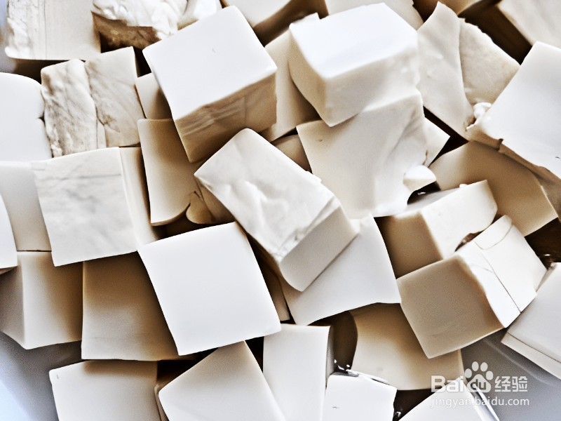 怎样做出美食系列之金汤虾仁豆腐