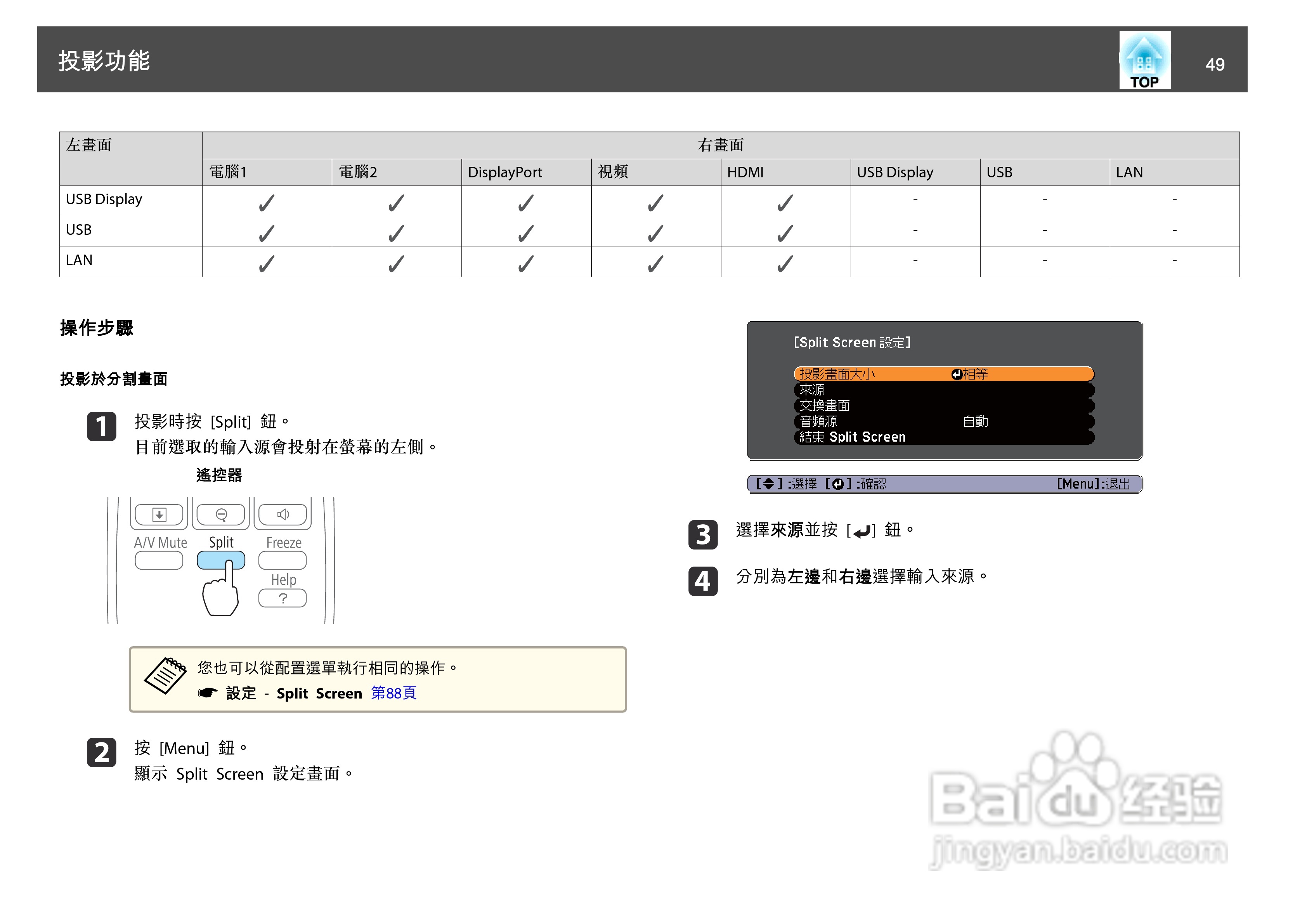 爱普生EB-1930W投影机使用说明书:[5]