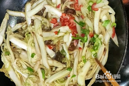 小炒娃娃菜的做法