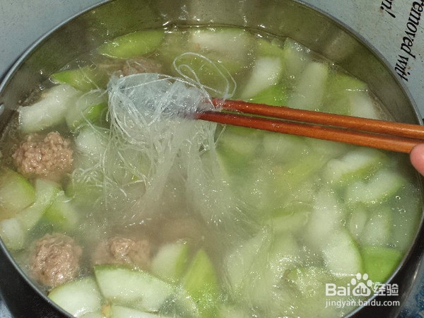 怎么做猪肉丸冬瓜粉丝汤