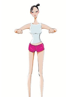 完美胸型式瑜伽教你怎样轻松丰胸