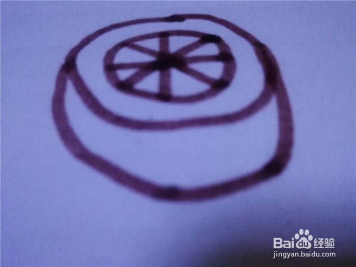 怎么样用简笔画画橙子