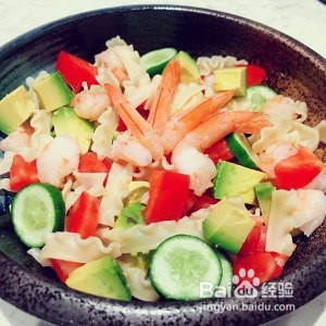 怎么做牛油果鲜虾沙拉