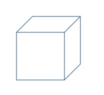 Word文档怎么让插入的立方体没有填充颜色