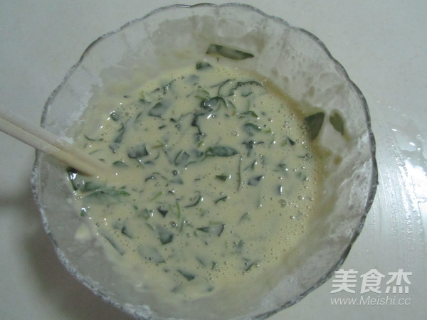 荆芥面托的做法