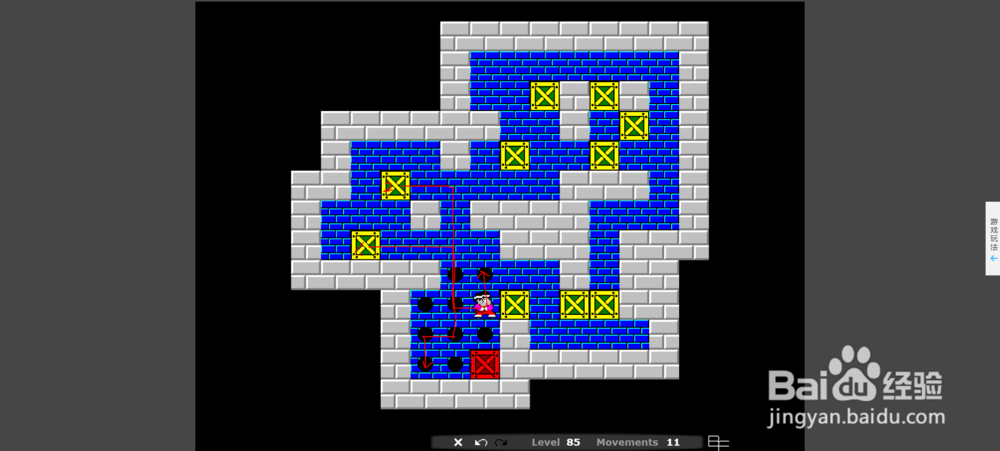 经典“推箱子”游戏攻略之Level 85