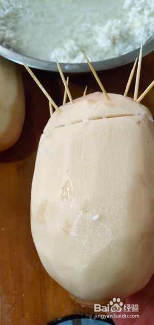 食补佳品糯米藕的做法