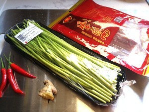 教你怎么做芦蒿炒腊肉