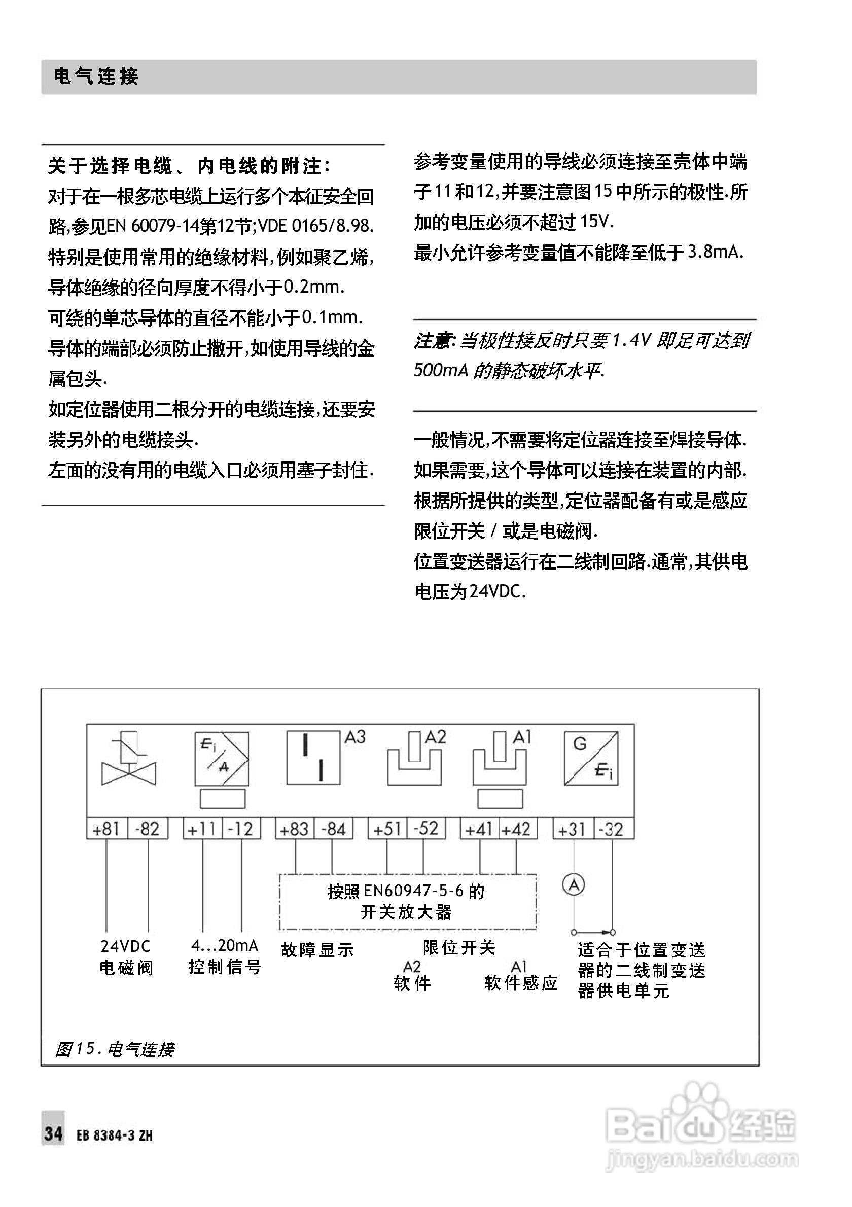 Samson 3730型阀门定位器中文安装维修手册:[4]