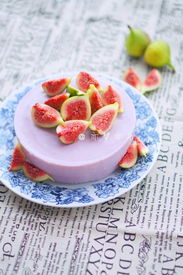 无花果双薯蛋糕