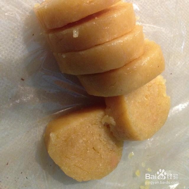 看完就会的黄豆粉曲奇