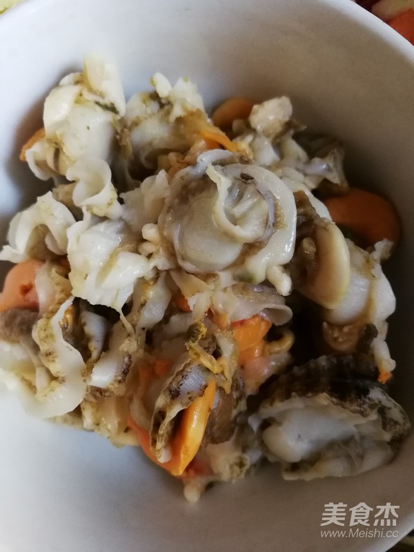 杂蔬炒扇贝的做法